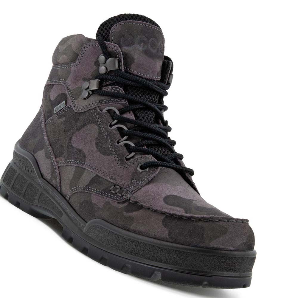 Férfi Ecco Pálya 25 Camo Gtx Pl Csizma Szürke | HU 451RVD